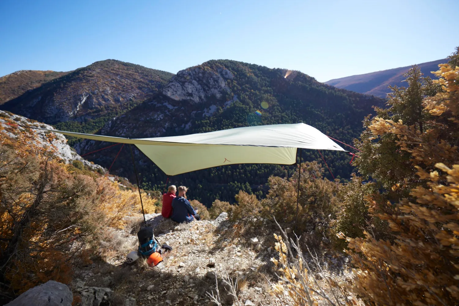 Grand Canyon Zuni 3 Tarp 3x3m Mojave Desert wasserdicht