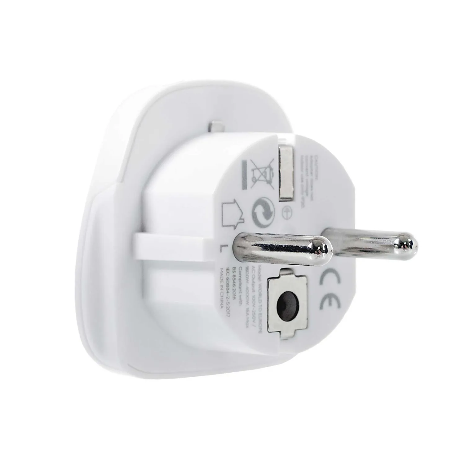 Lifeventure European Travel Adapter Reiseadapter Europa