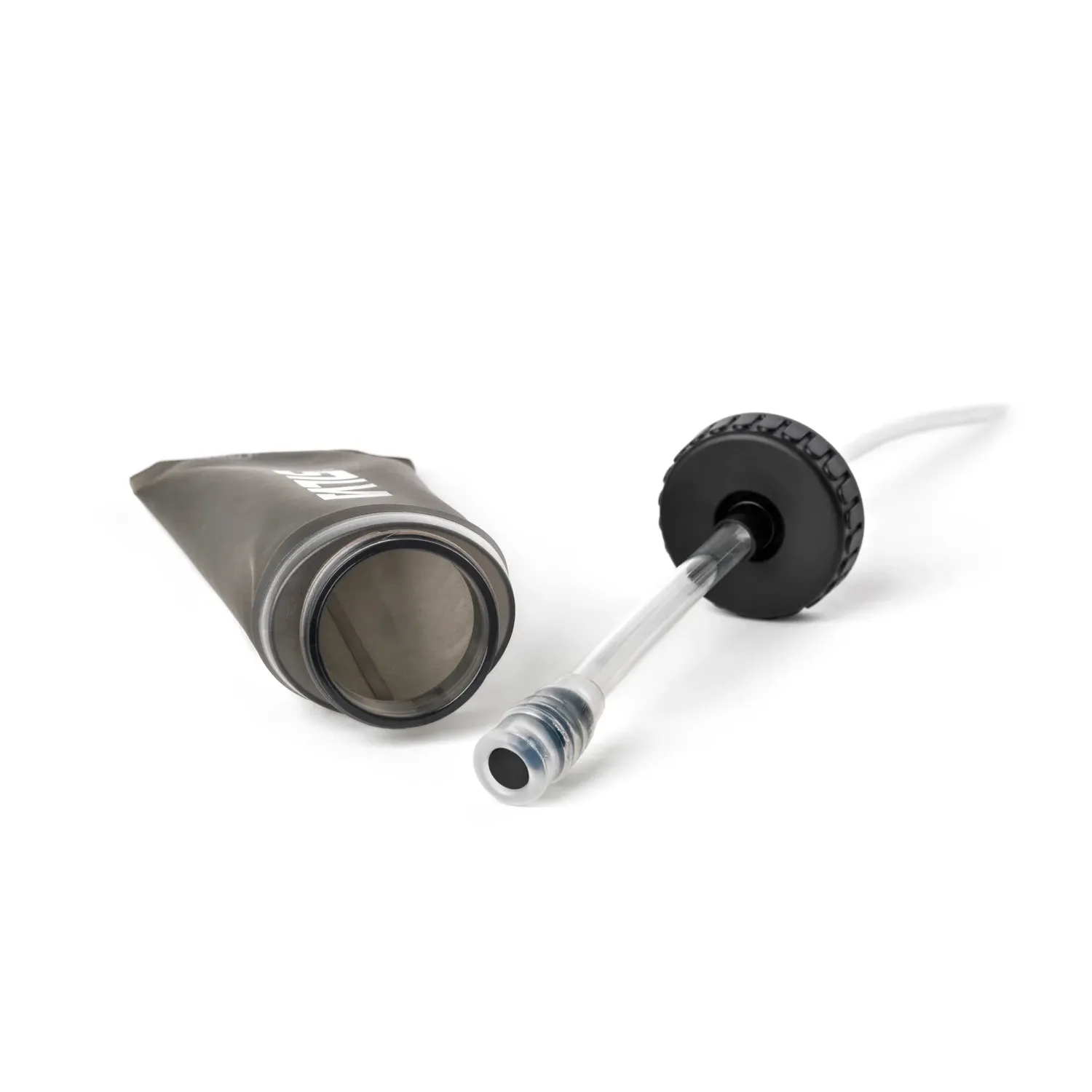 Silva Soft Flask Straw Trinkflasche 500 ml grau