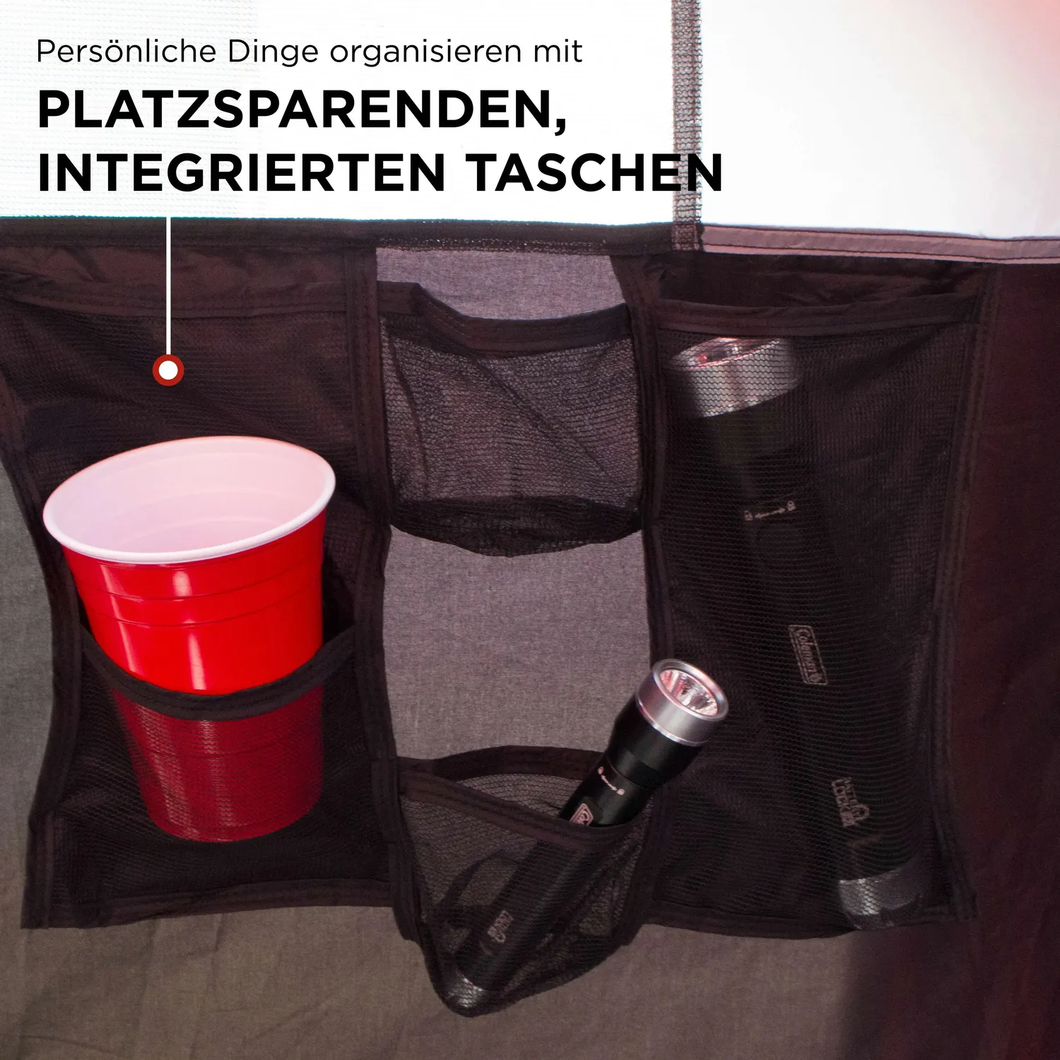 Coleman Octagon 8 Familienzelt 8 Personen blau 4500mm