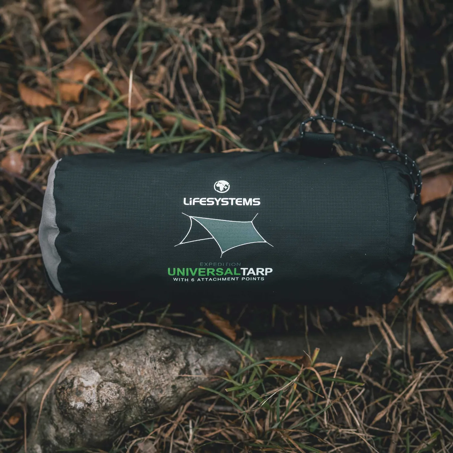 Lifeventure Expedition Tarp Plane wasserdicht mit Heringen