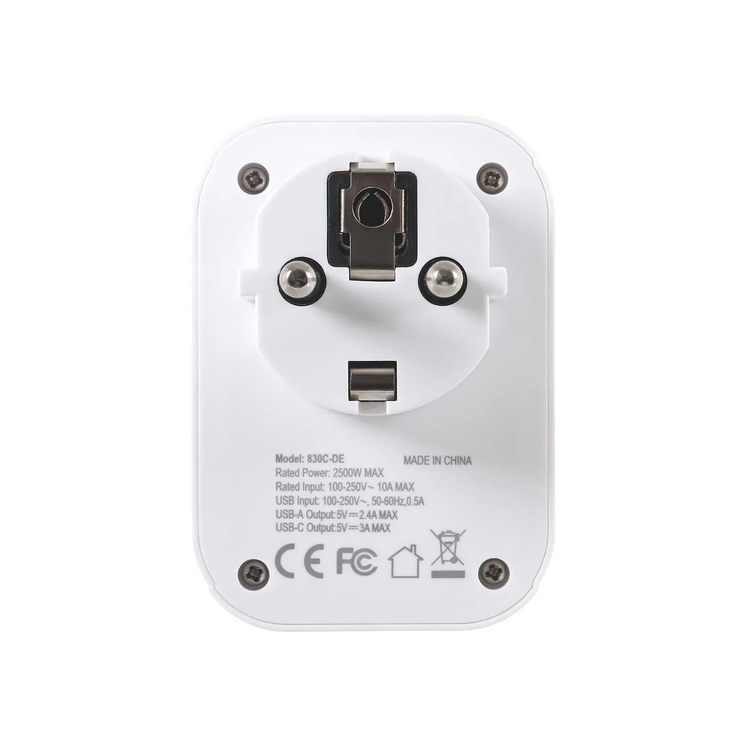 Lifeventure Travel Adapter USB Adapter mit 3 USB