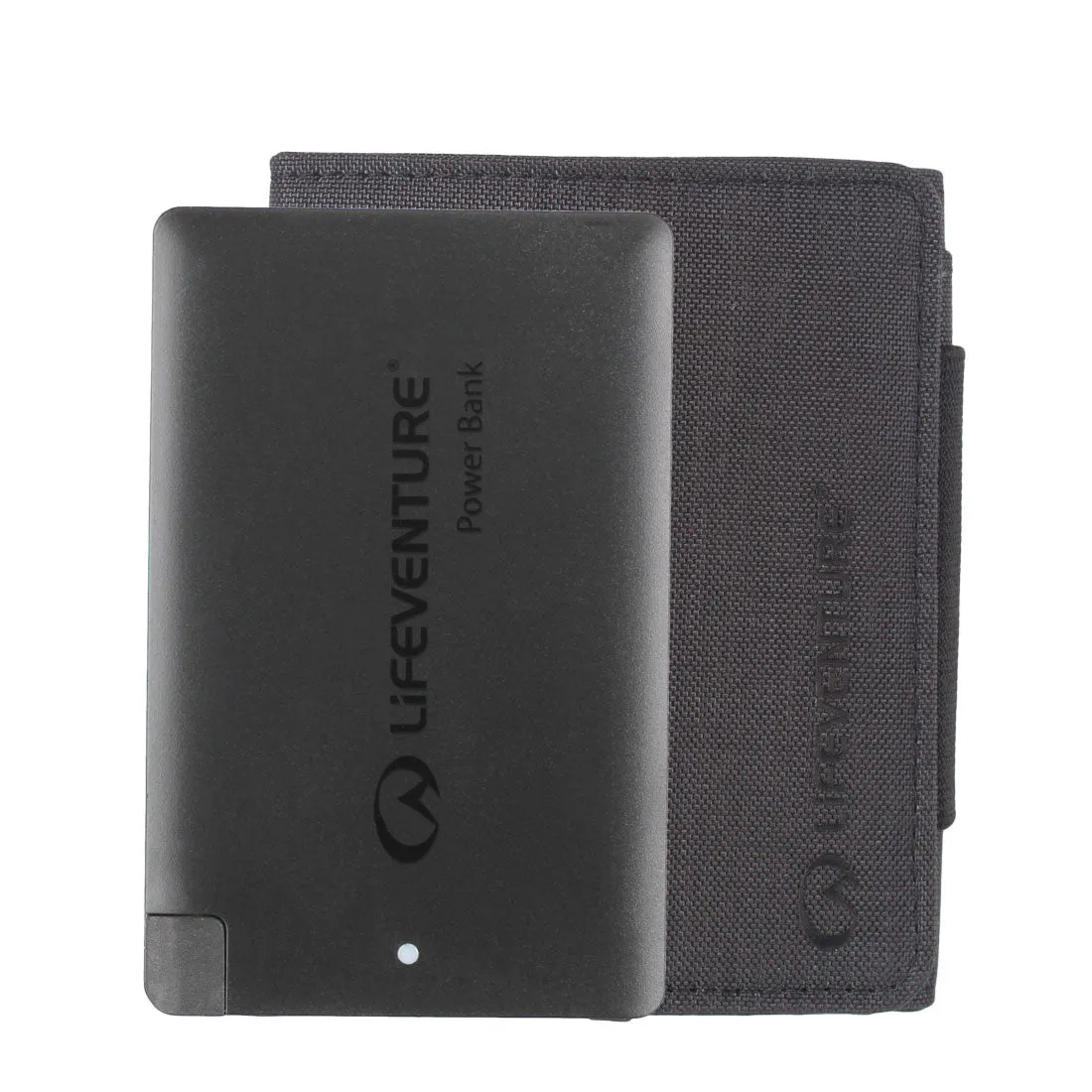 Lifeventure RFID Wallet Powerbank Geldbörse 2500 mAh