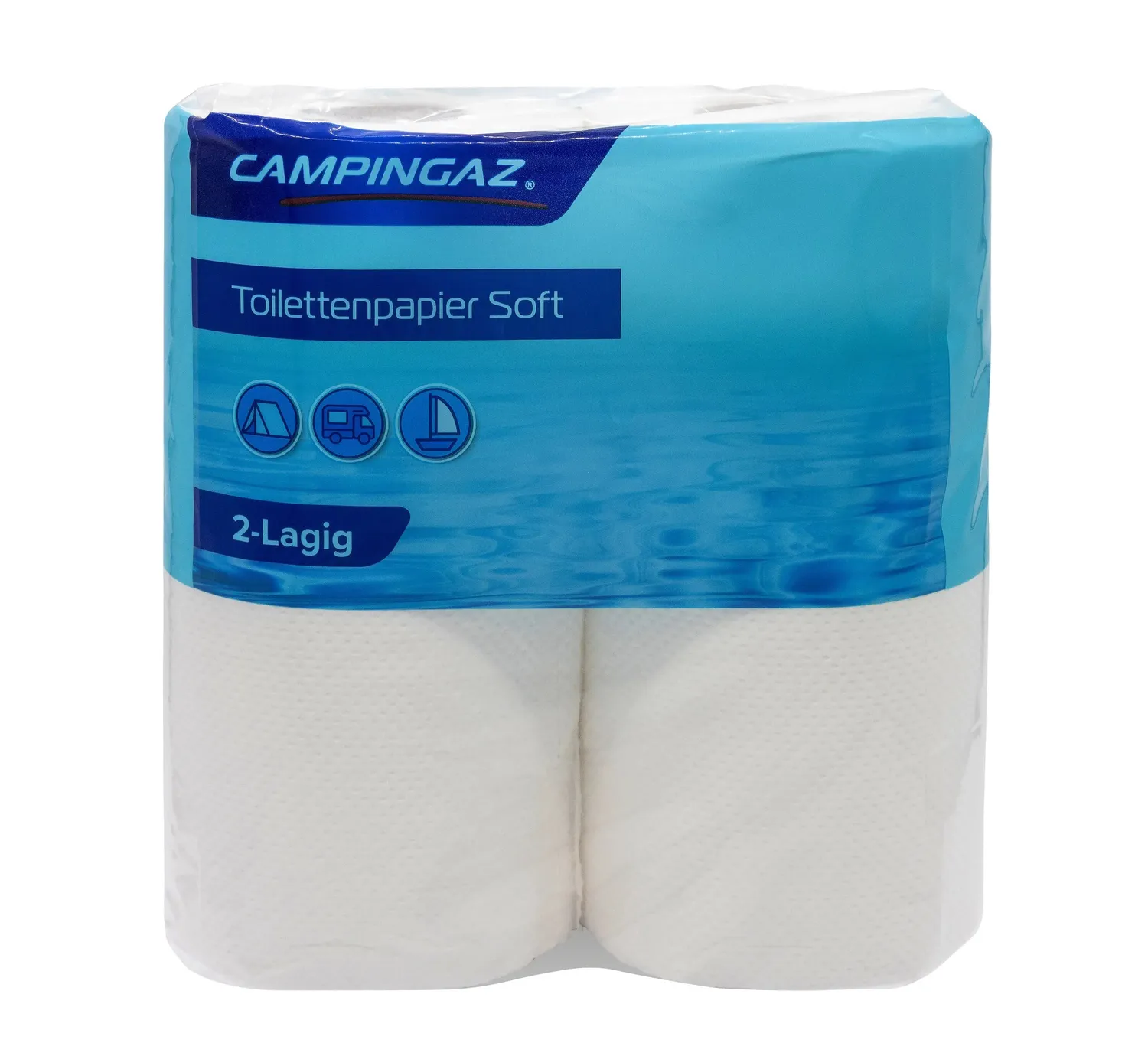 Campingaz Toilettenpapier Soft Camping 4 Rollen Bio
