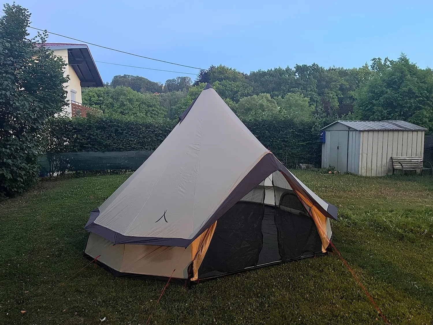 Grand Canyon Indiana 8 Tipi-Zelt 8 Personen olive 400x400