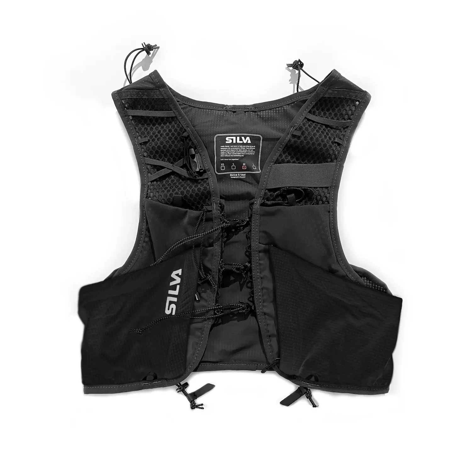 Silva Strive 5L Laufweste Black + Soft Flask 500 ml