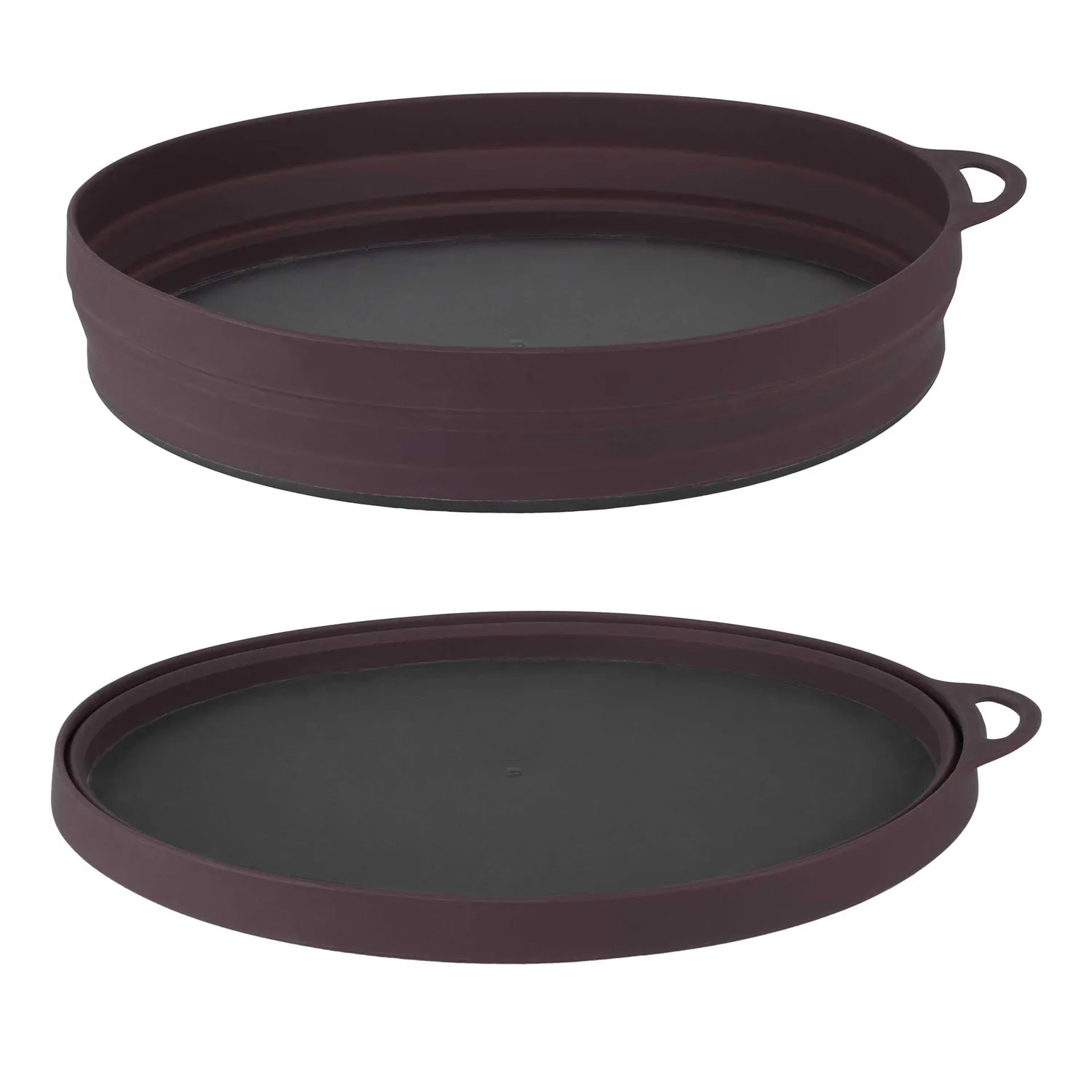 Lifeventure Ellipse Klappteller faltbar Graphite