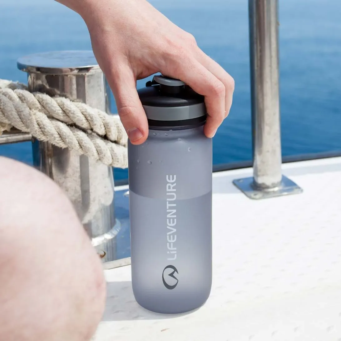 Lifeventure Tritan Trinkflasche 650 ml Blau auslaufsicher