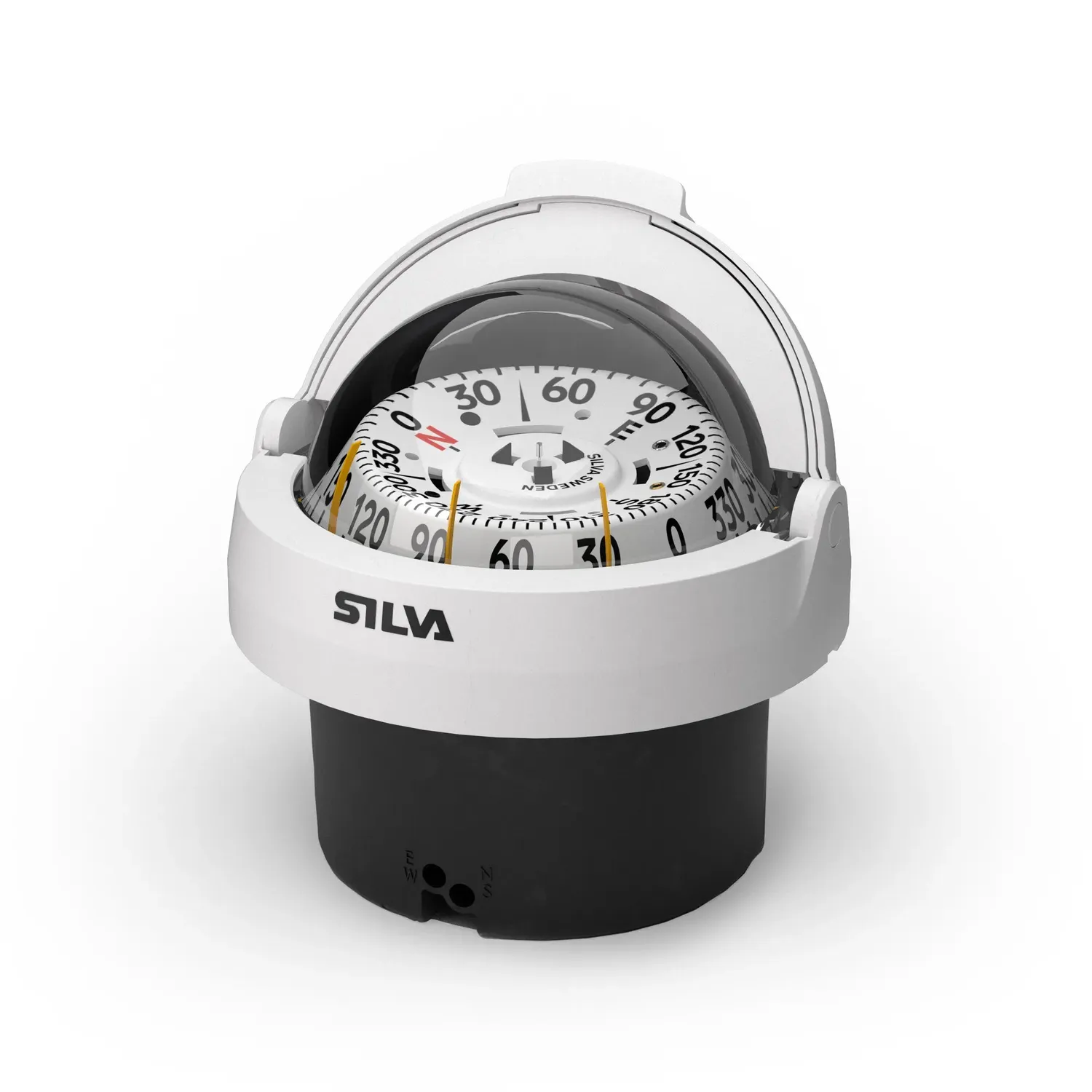 Silva 100FC White 24V Bootskompass Einbau