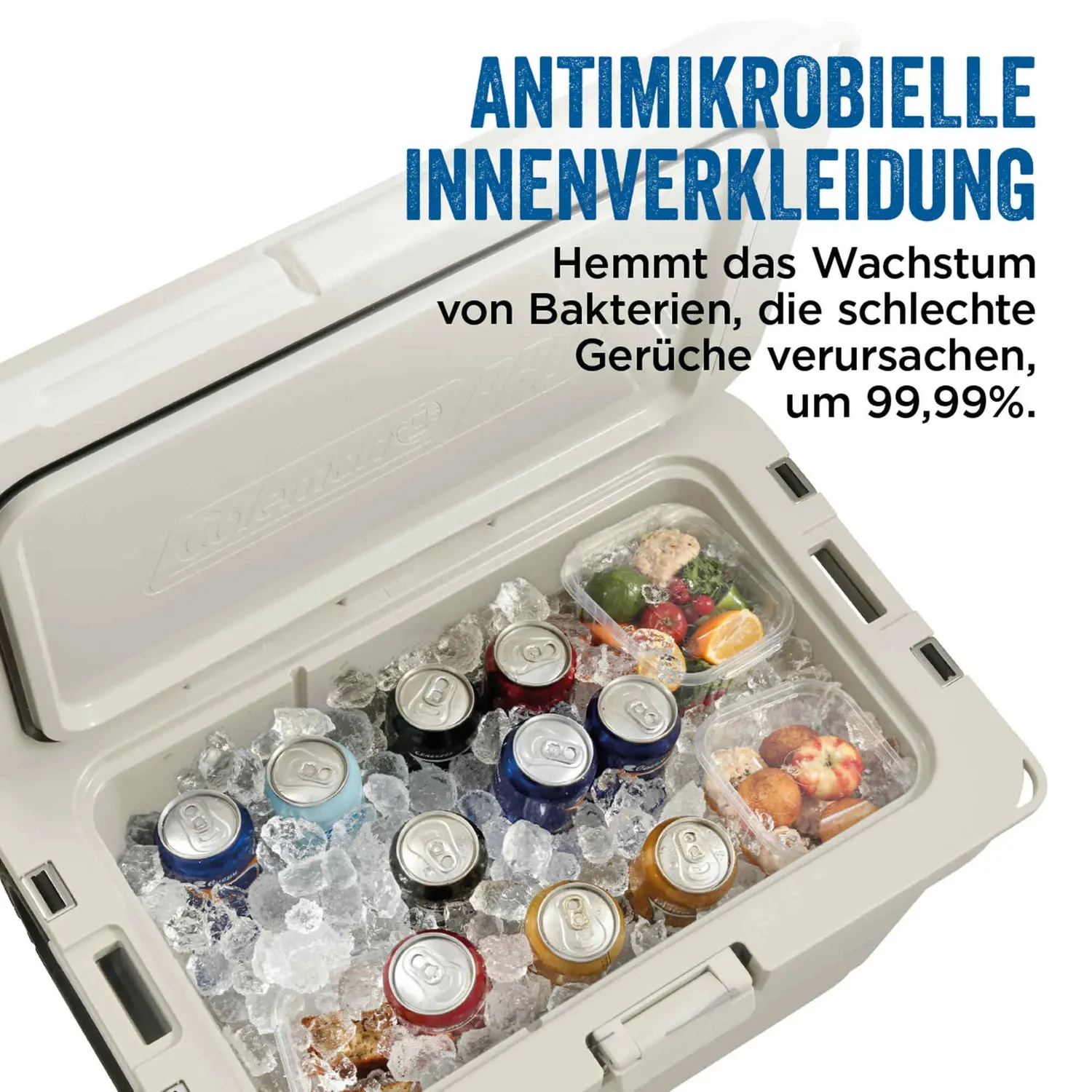 Coleman Pro 55QT Kühlbox 52L Rollen 5 Tage