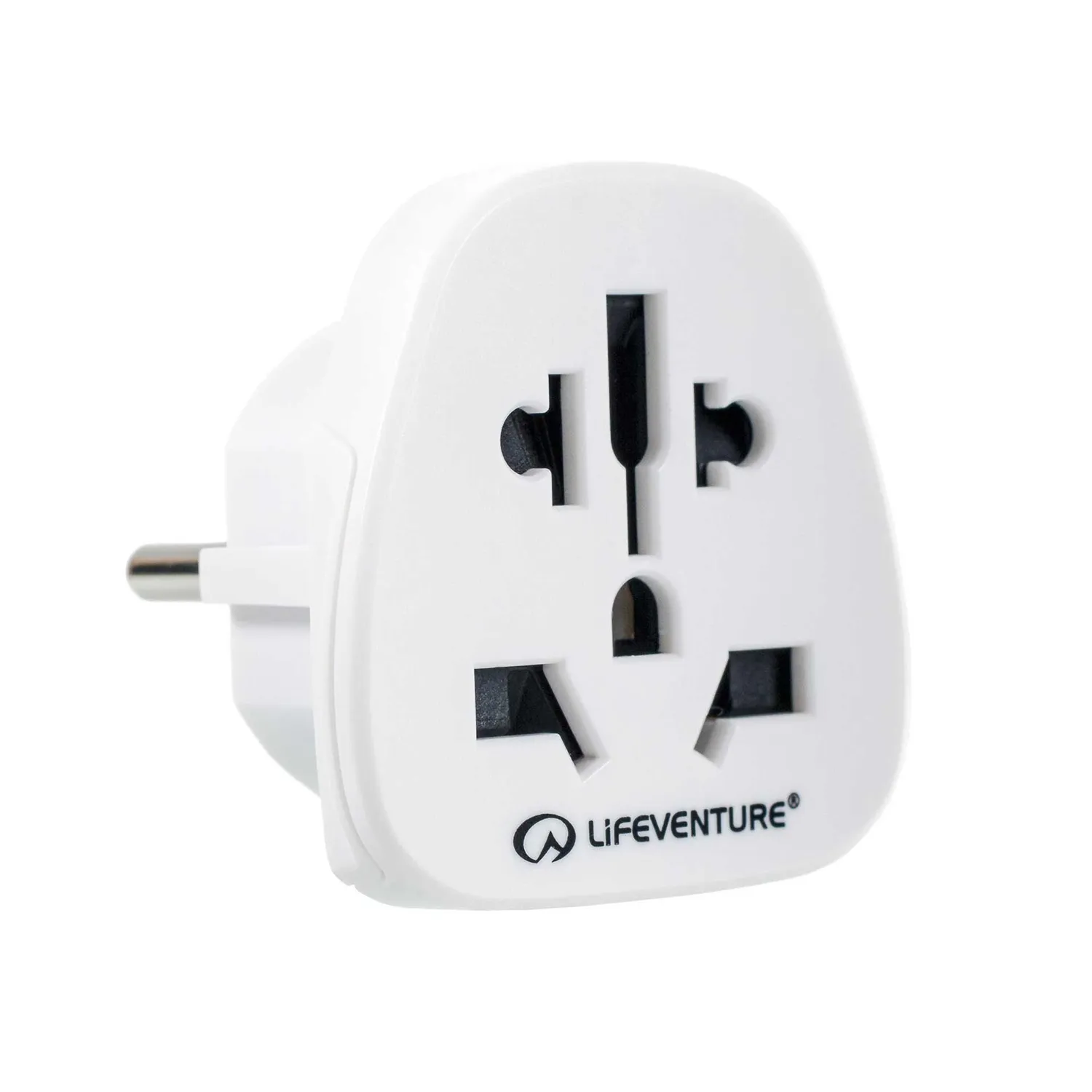 Lifeventure European Travel Adapter Reiseadapter Europa