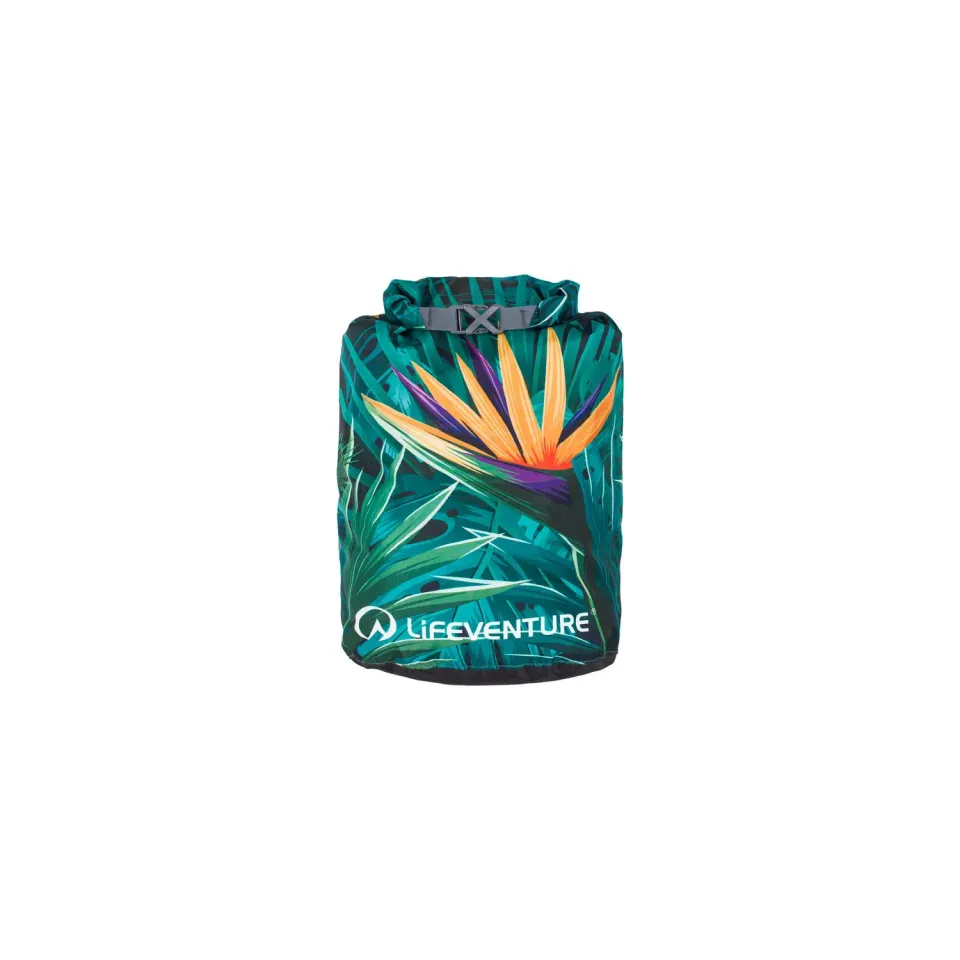 Lifeventure Printed Dry Bag Packsack Tropical 5L wasserdicht