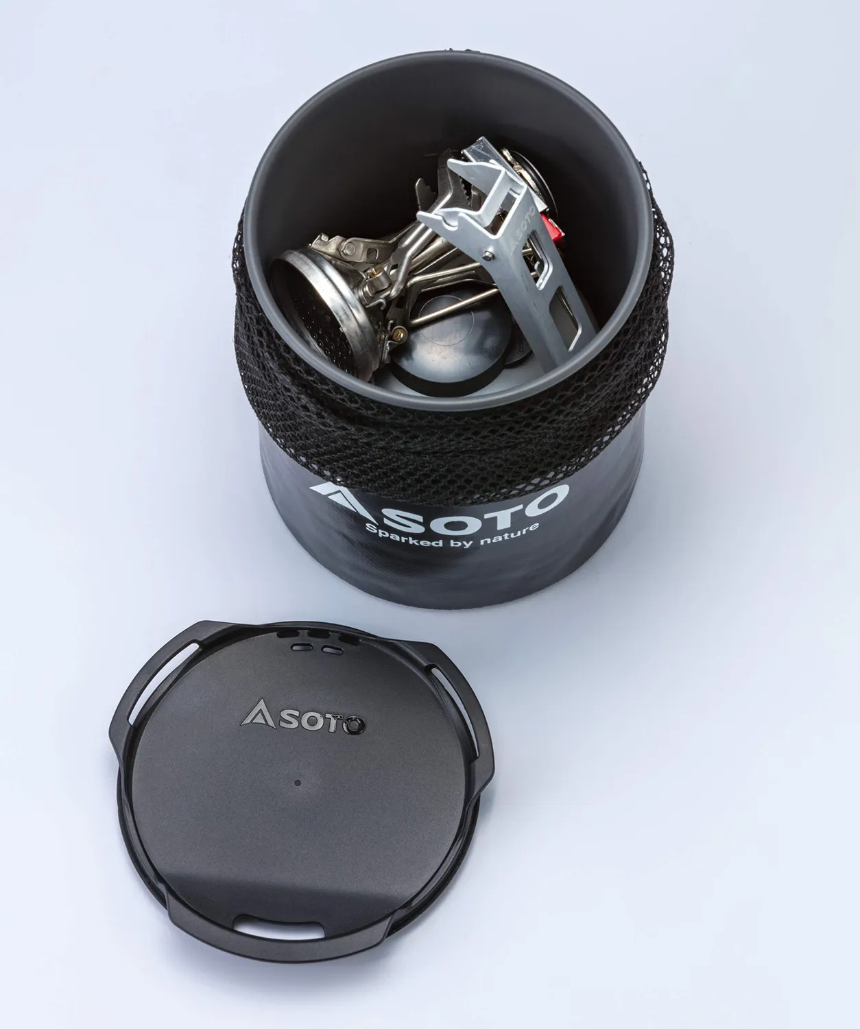 Soto Thermostack Kochset 8-teilig 750 ml Titan