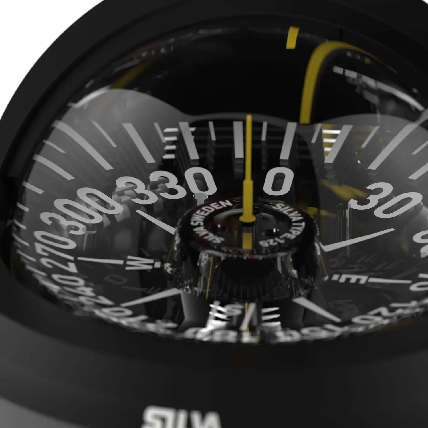 Silva 125FTC Einbaukompass 24V Boot 125 mm
