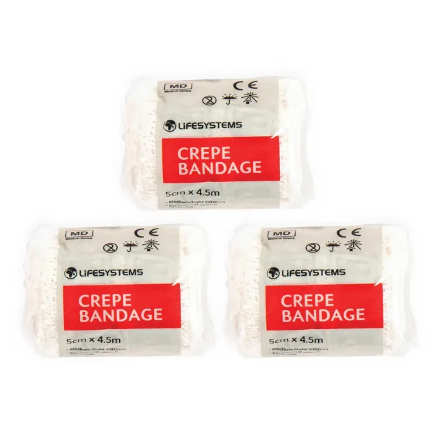 Lifeventure Cotton Crepe Bandage Verband 5 cm x 4,5 m