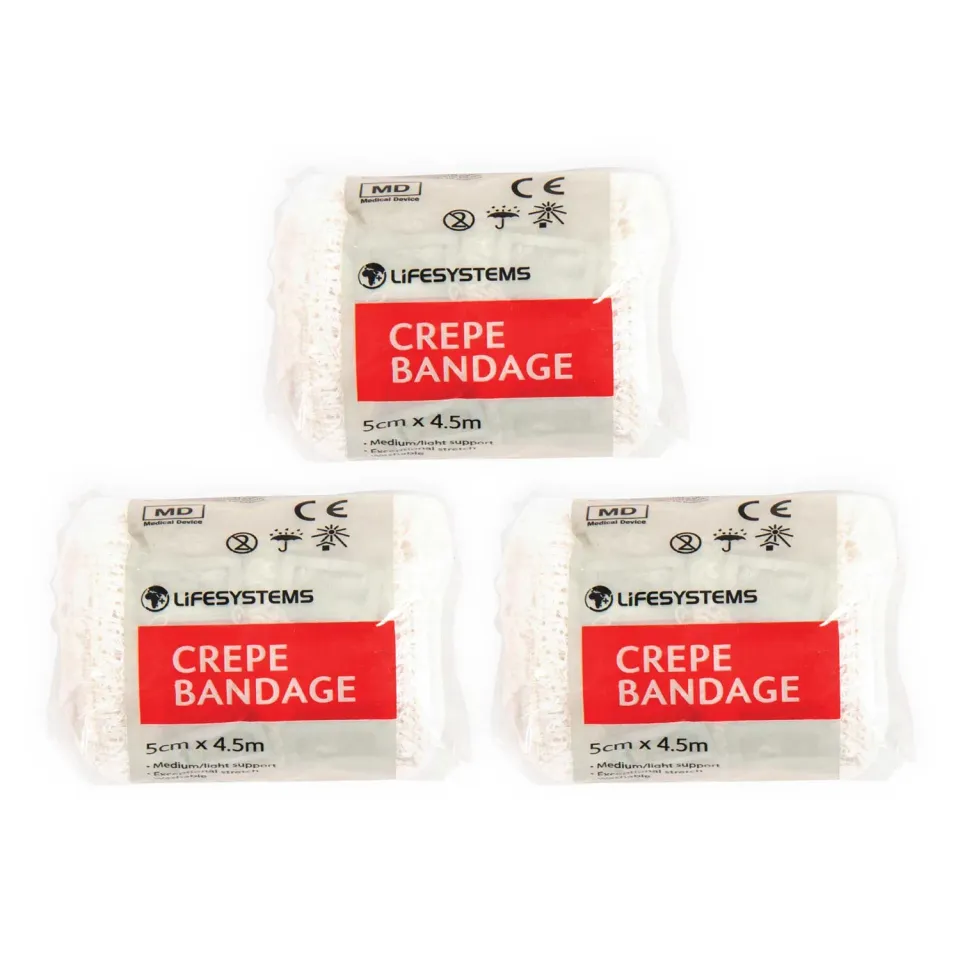 Lifeventure Cotton Crepe Bandage Verband 5 cm x 4,5 m