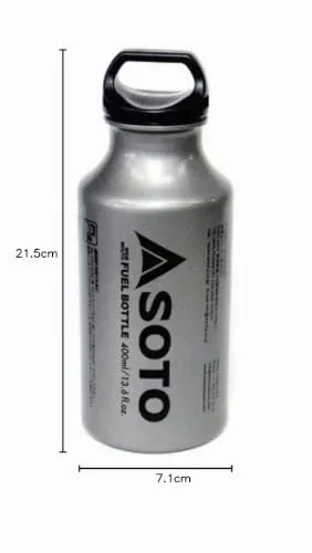 Soto Brennstoffflasche 400 ml Alu für Muka StormBreaker