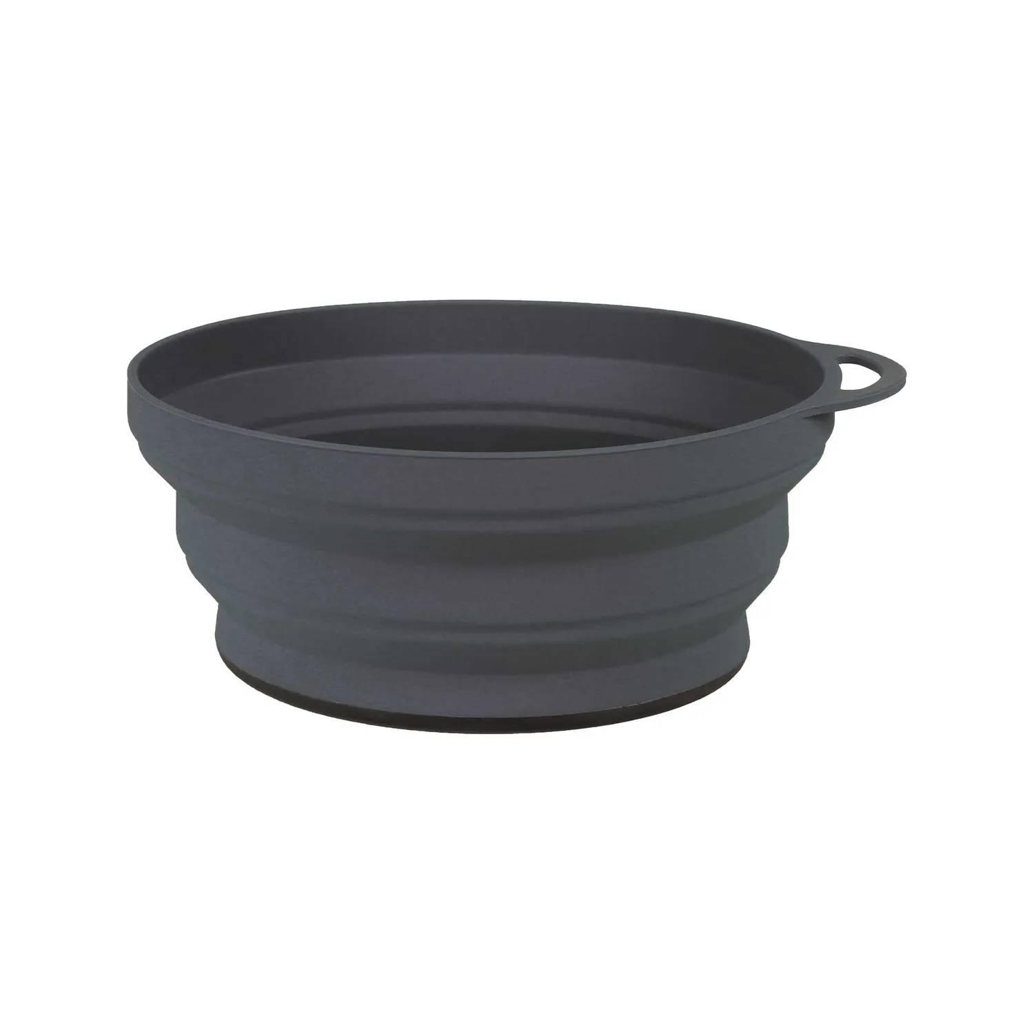 Lifeventure Ellipse Geschirr-Set faltbar 4-teilig grafit