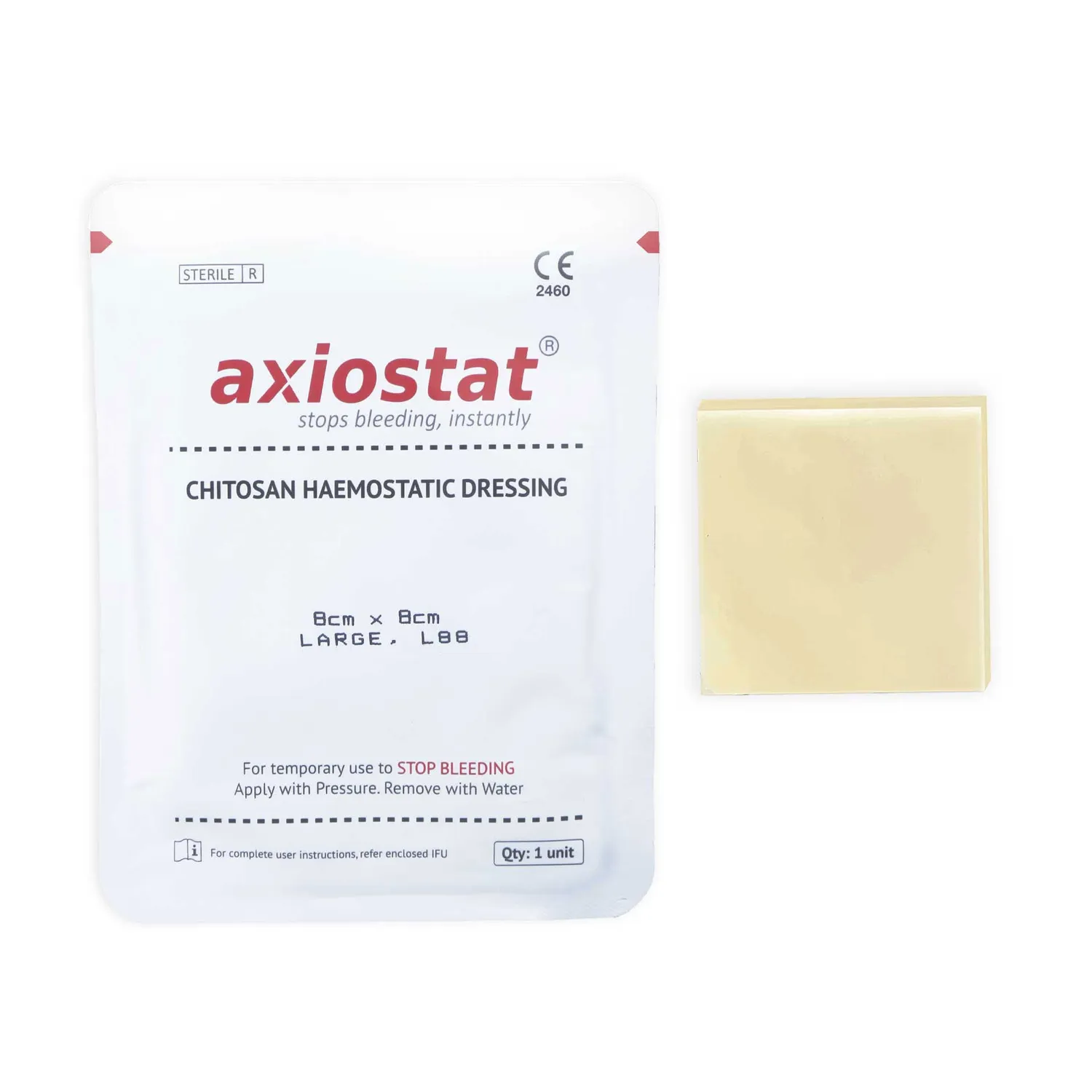 Lifeventure Axiostat Wundauflage Chitosan steril