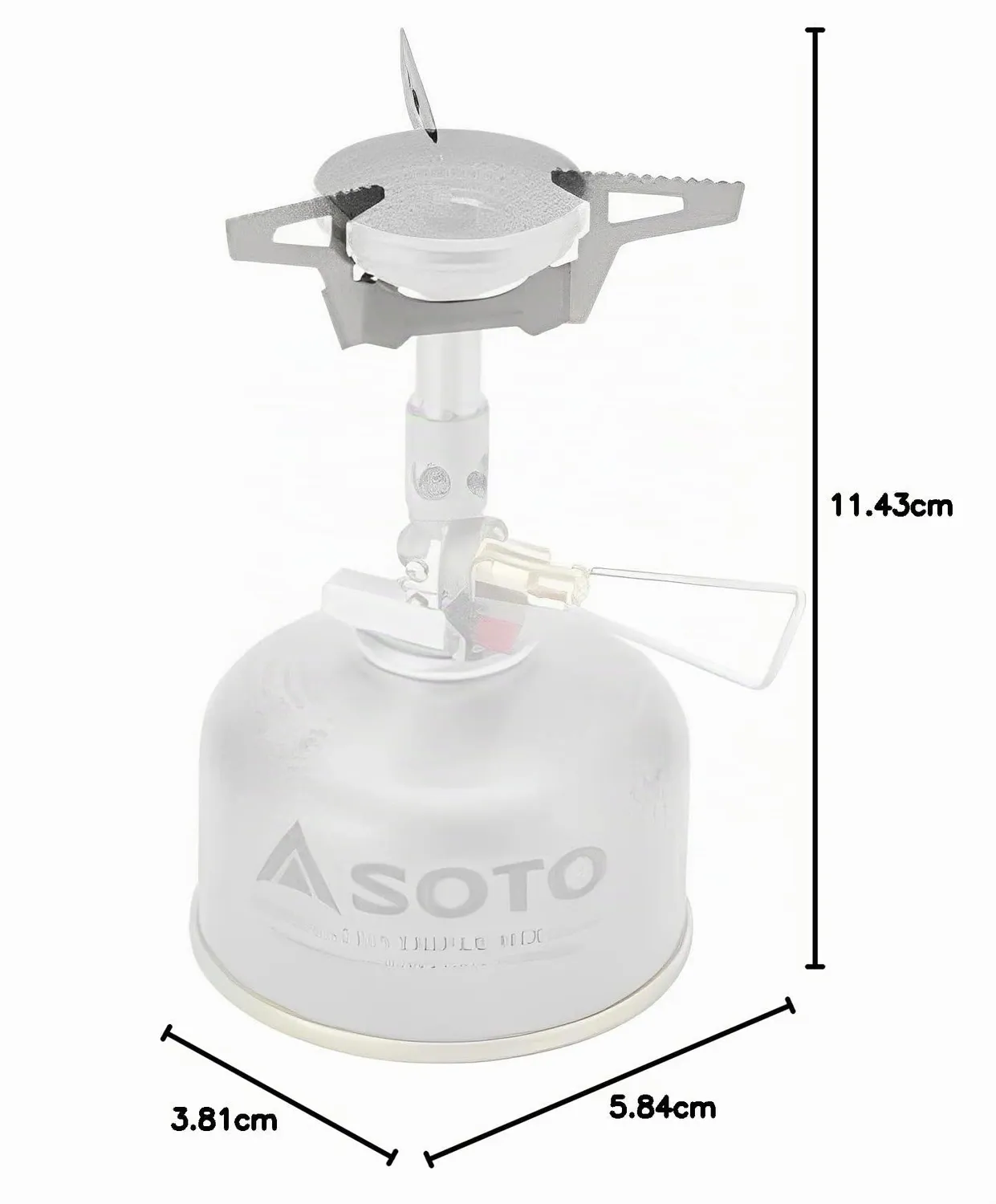 Soto TriFlex Topfstütze WindMaster 3-Arm 6,7 g