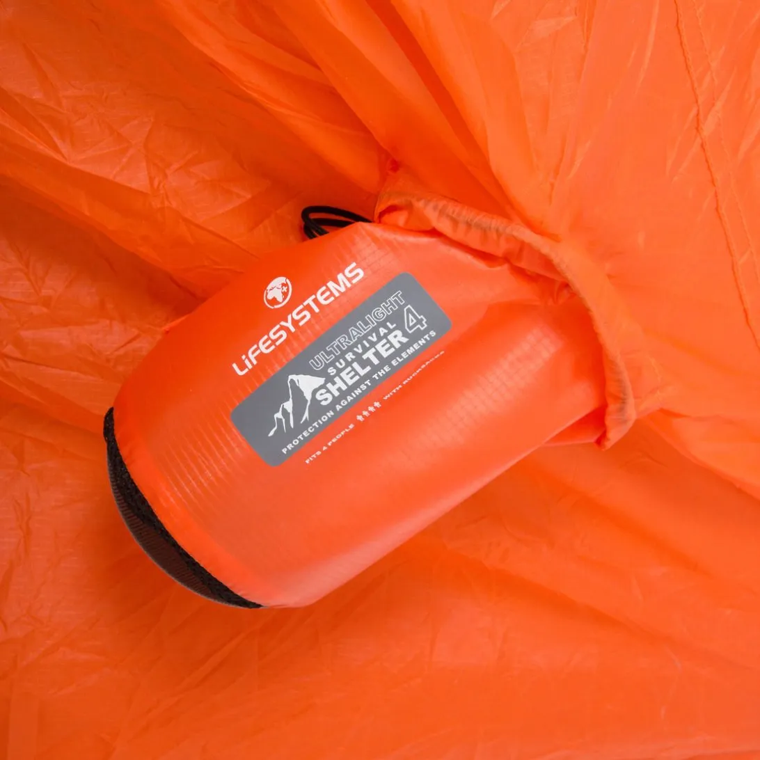 Lifeventure Ultralight Survival Shelter 4 Notzelt 4 Personen