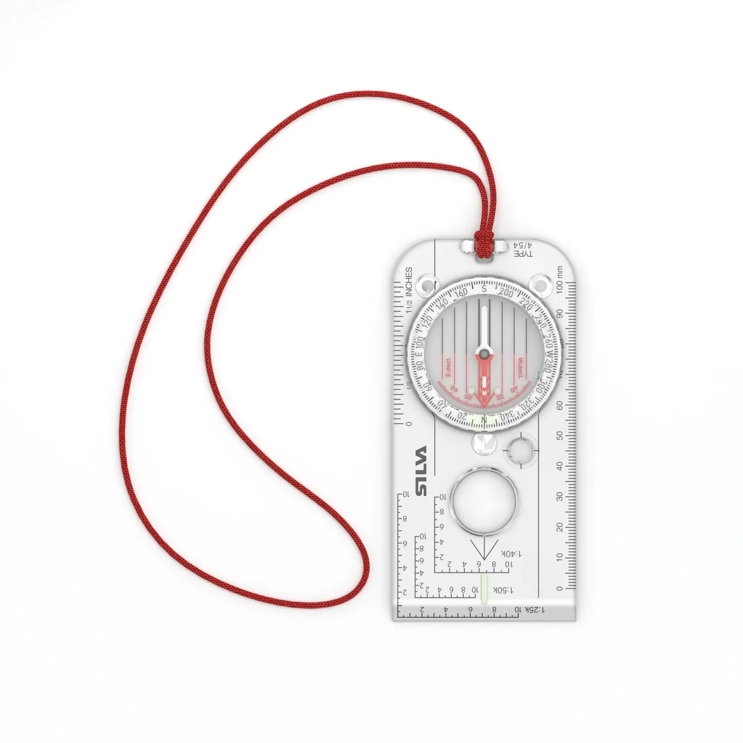 Silva Expedition 4 Kompass mit Lupe GPS-Skalen