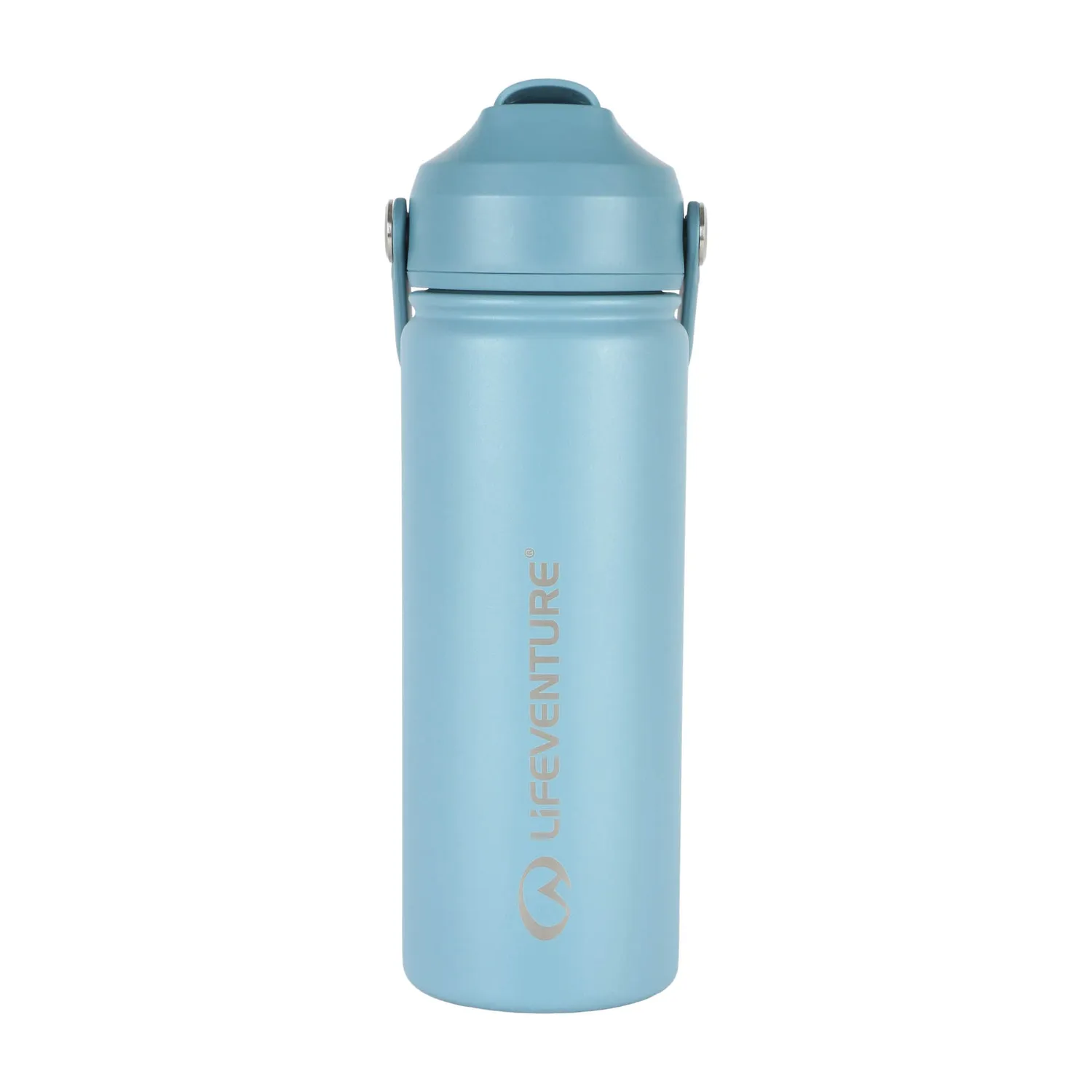 Lifeventure Flip-Top Flask Trinkflasche 500 ml Schwarz