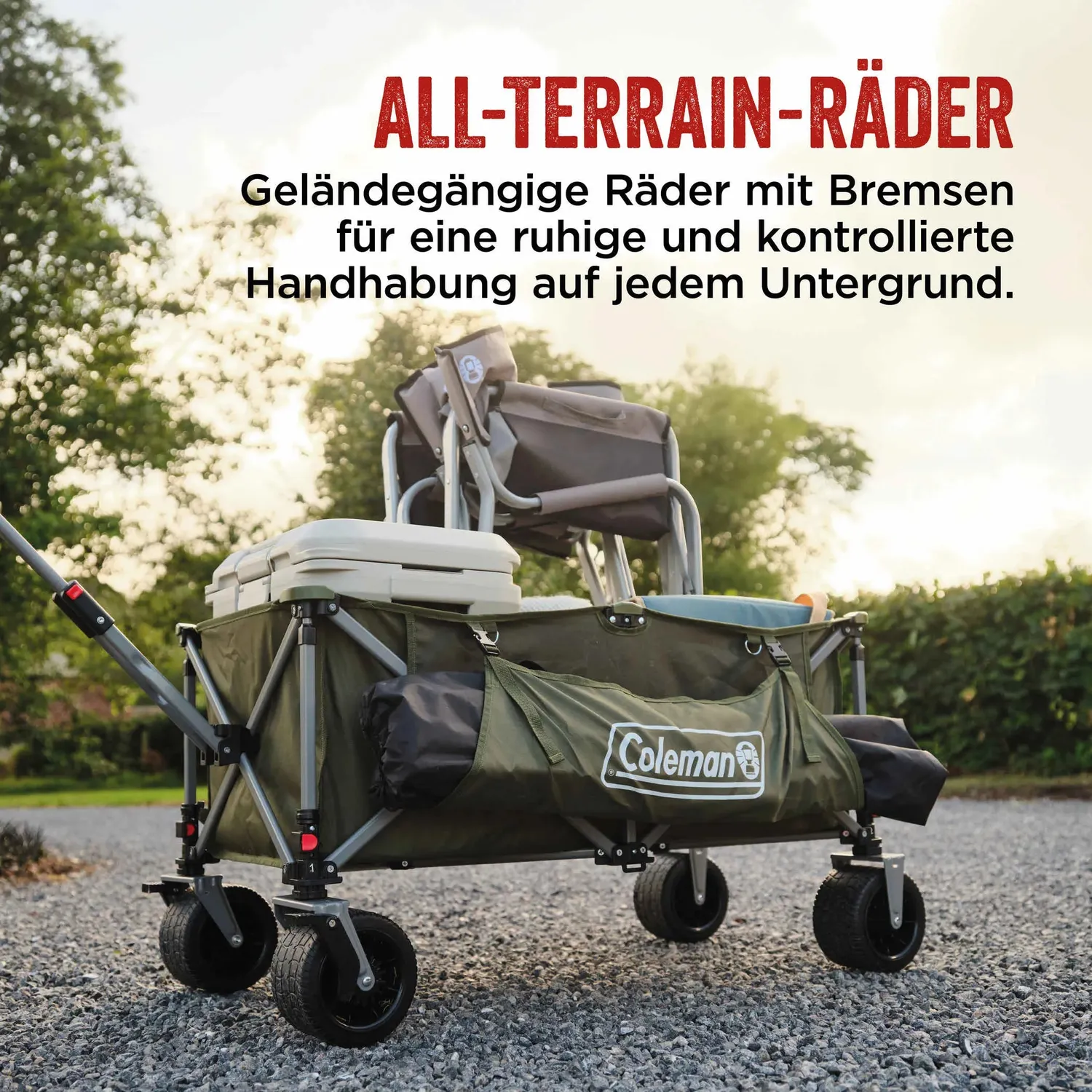 Coleman Ultimate Terrain Bollerwagen 180 kg 132 L