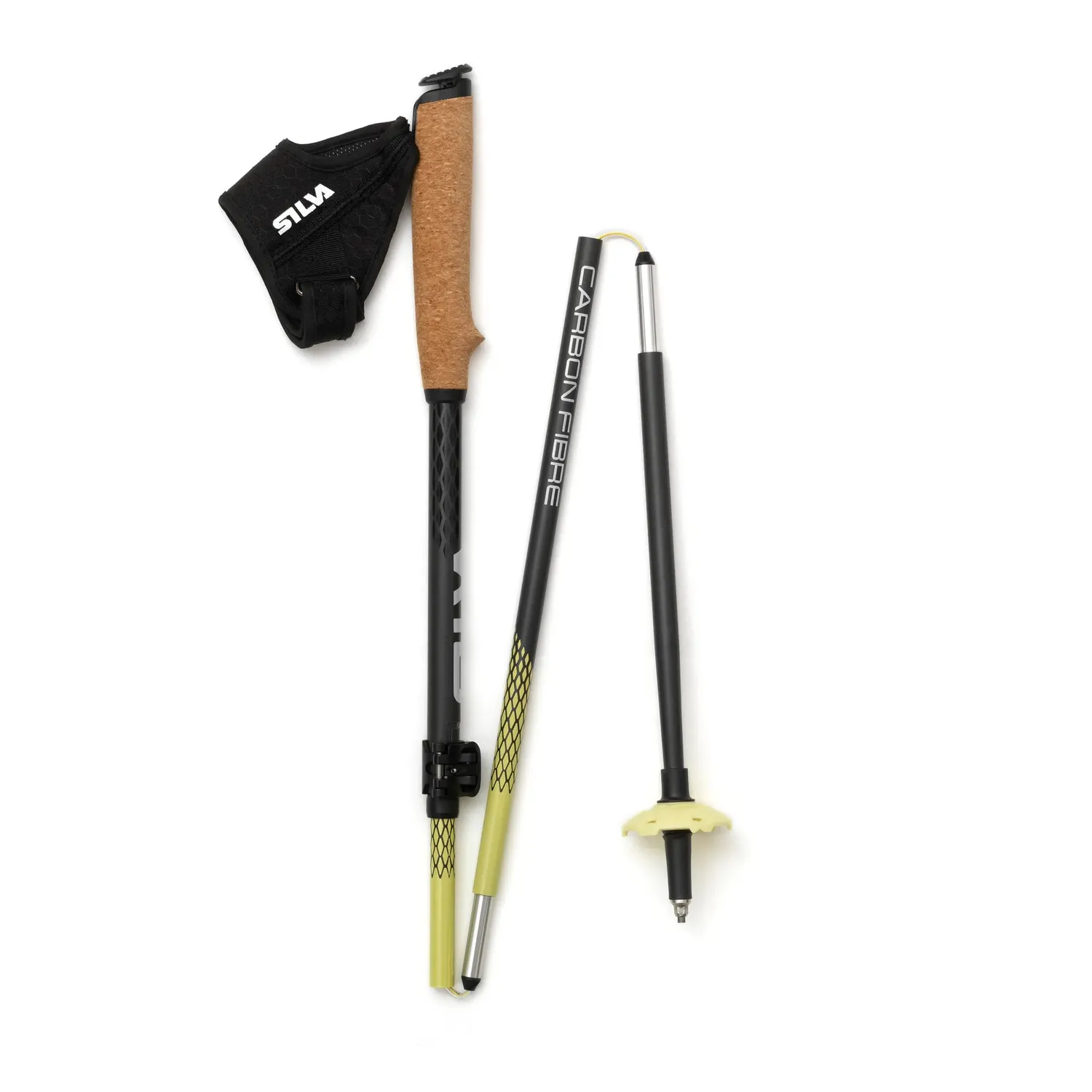 Silva Carbon Z Laufstöcke 120-140 cm faltbar verstellbar