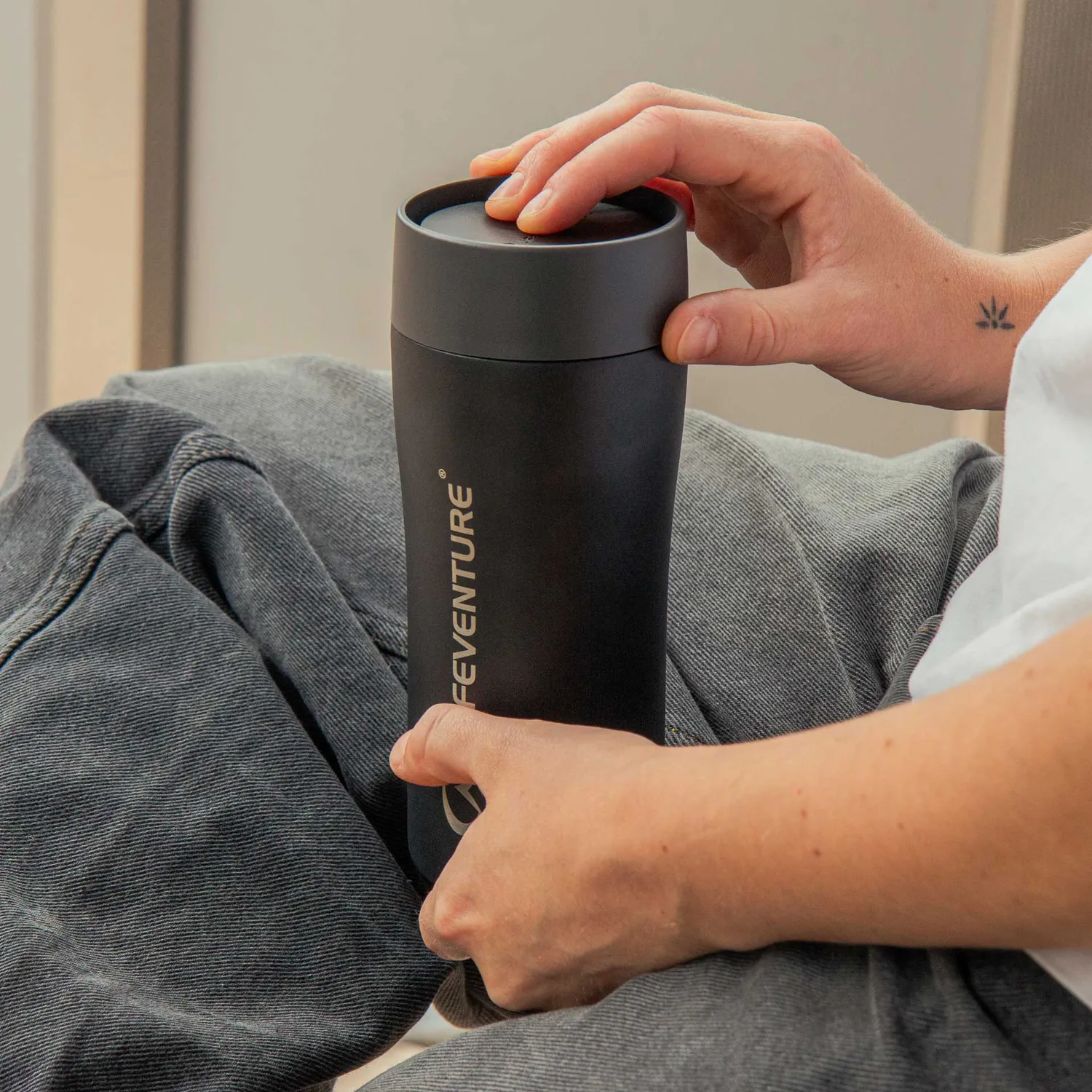 Lifeventure One-Touch Thermal Mug Thermobecher 360°