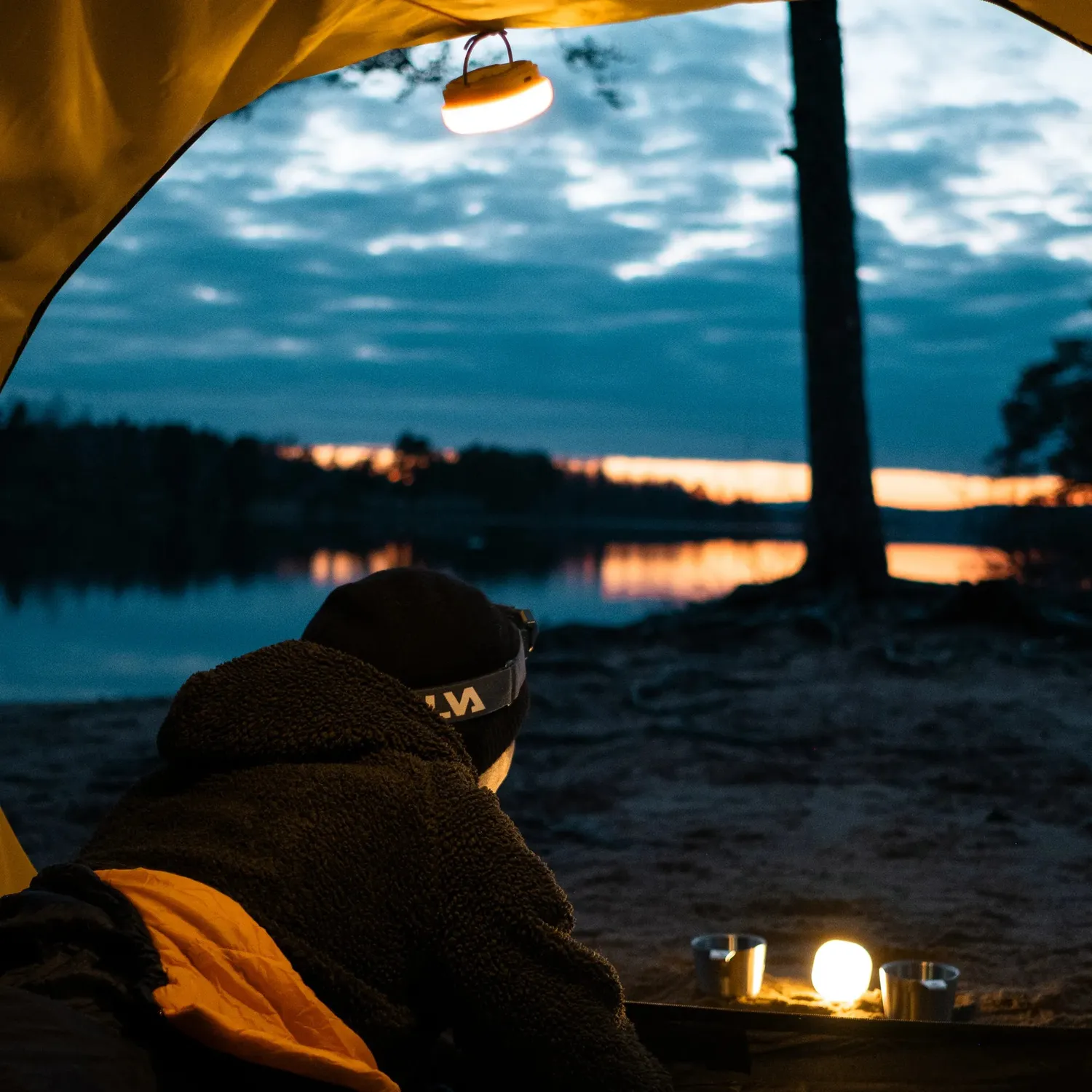 Silva Glow Campinglampe Yellow 250 Lumen dimmbar