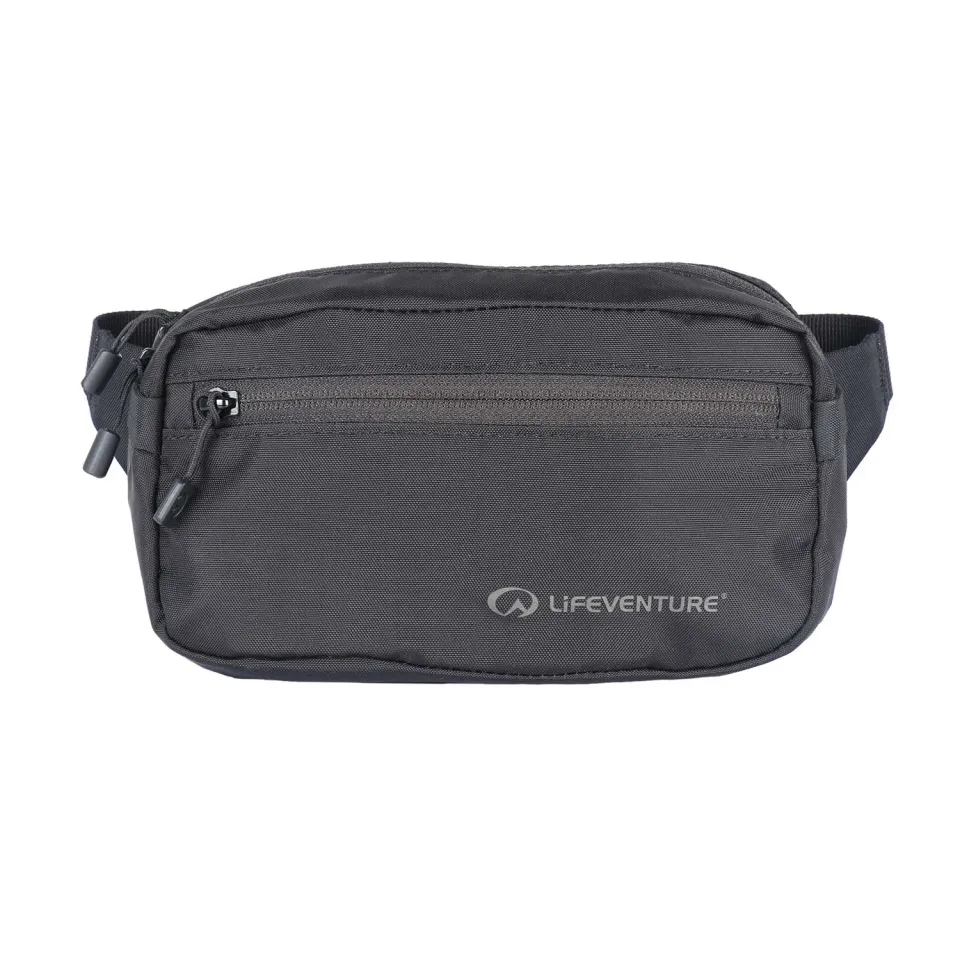Lifeventure Discovery RFiD Bauchtasche schwarz wasserabweisend