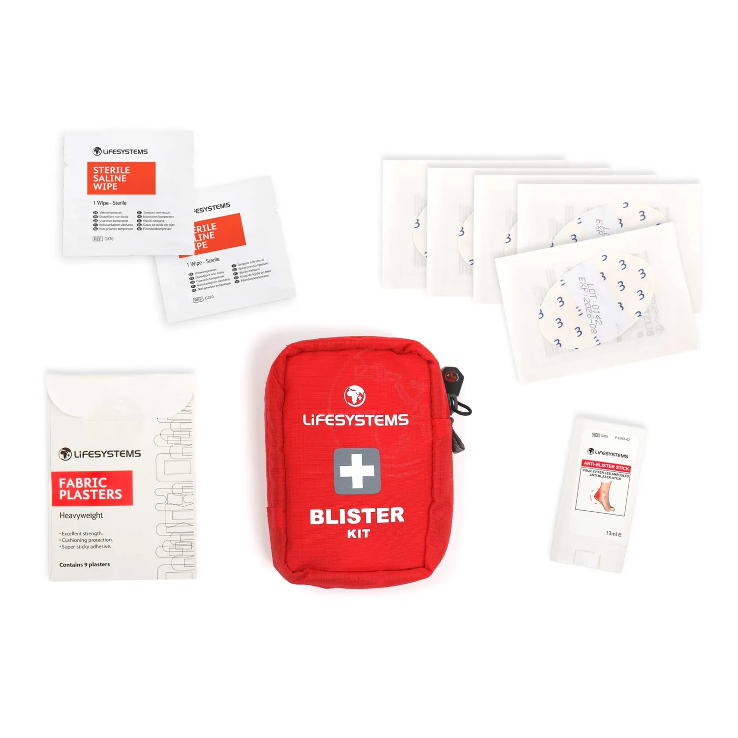 Lifeventure Blister Erste-Hilfe-Set Blasenpflaster kompakt