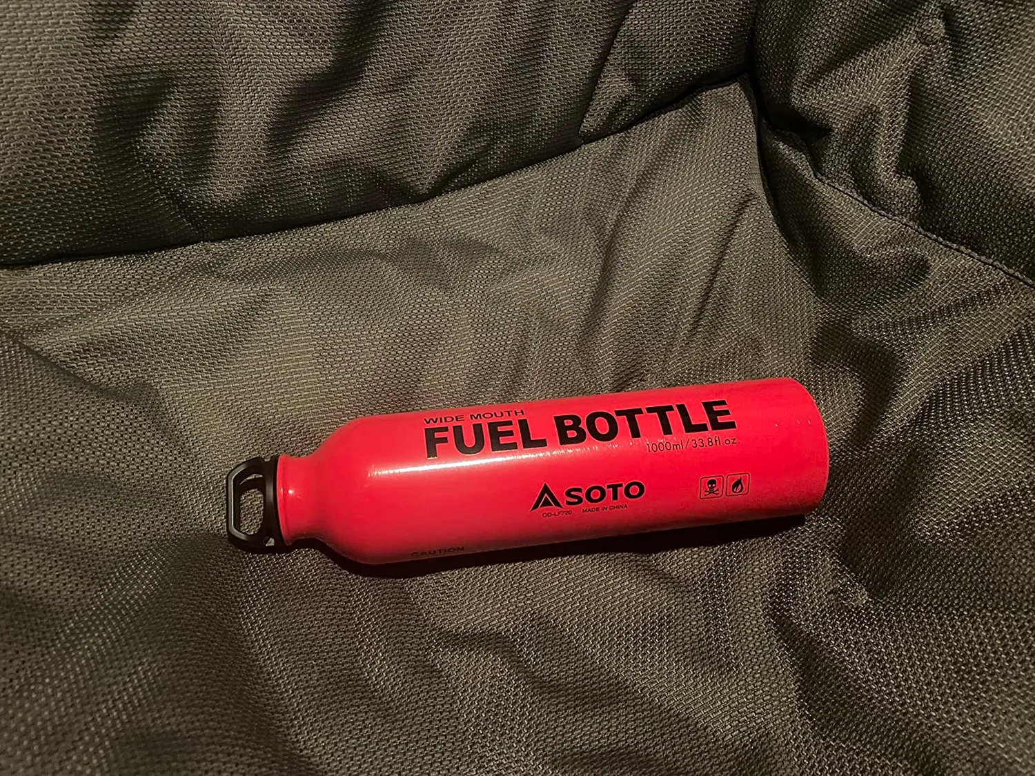Soto Muka Benzinflasche Aluminium 1 Liter Weithals