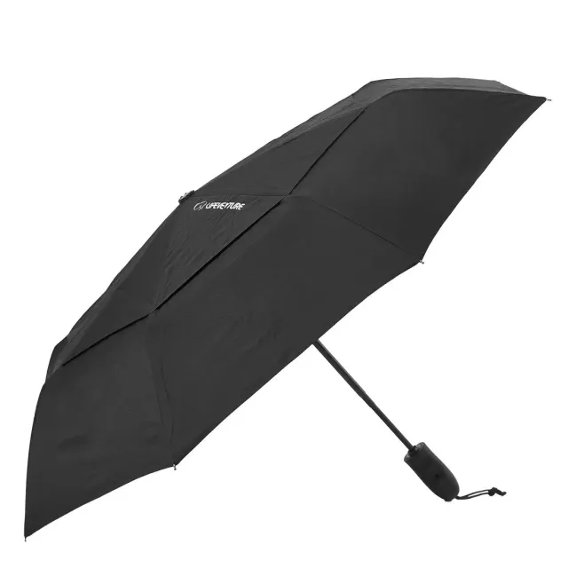 Lifeventure Trek Umbrella Regenschirm Medium schwarz