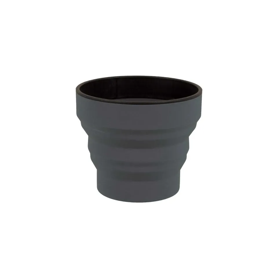 Lifeventure Ellipse Faltbecher Silikon Graphite