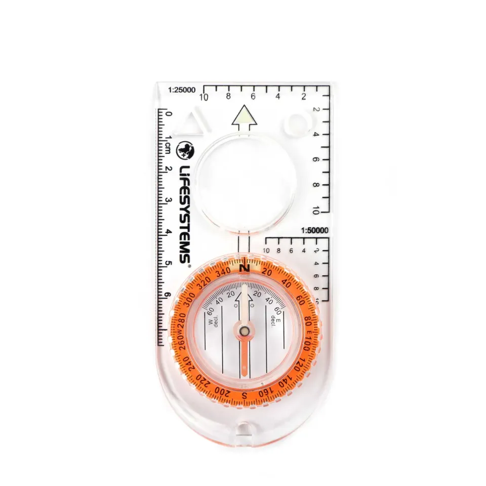 Lifeventure Expedition Compass Kartenkompass mit Lupe