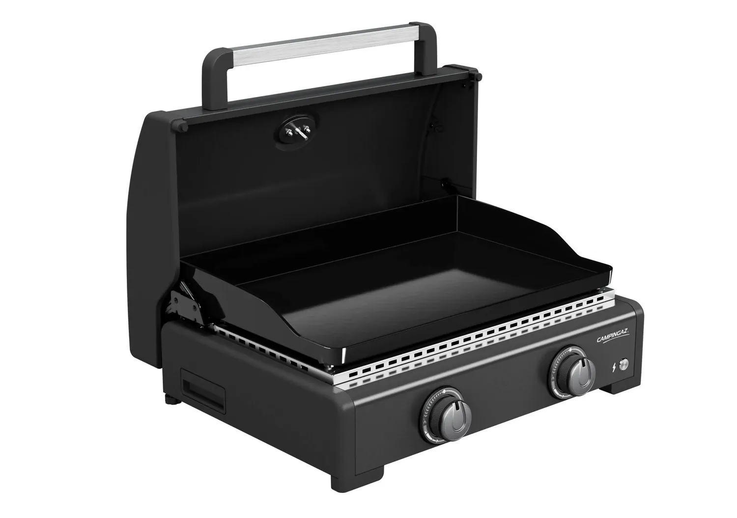 Campingaz Onyx 2 Plancha-Gasgrill 2 Brenner Gusseisen