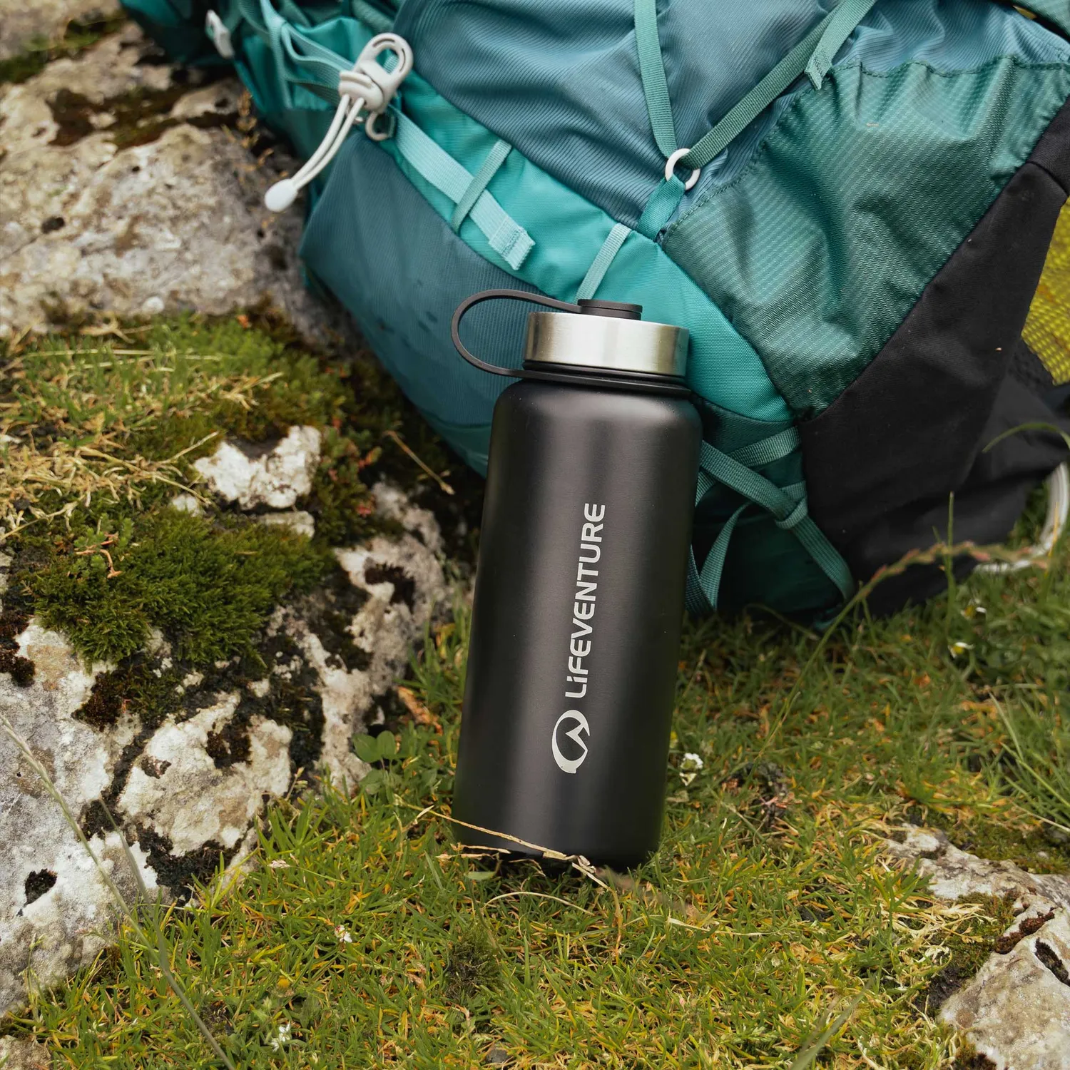Lifeventure Stainless Steel Flask Thermosflasche 1000ml matt