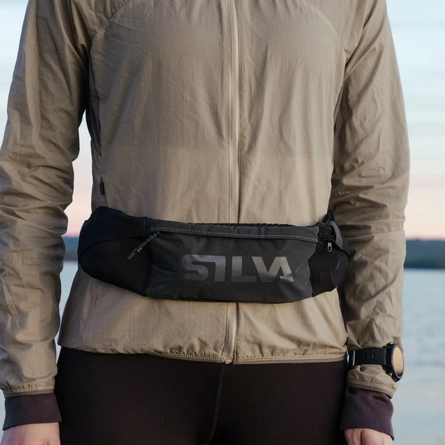 Silva Strive Laufgürtel Running Belt Schwarz 100 g