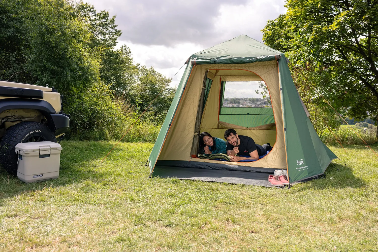 Coleman FastPitch Forest Lodge 4 Zelt 4 Personen 3000 mm