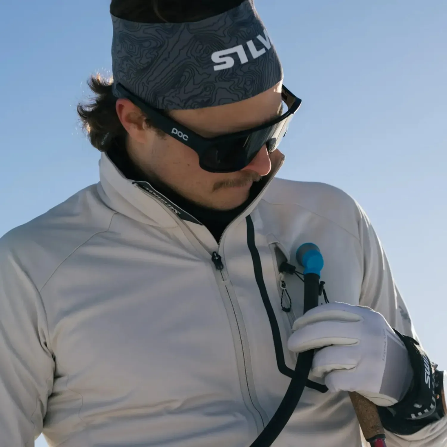 Silva Running Stirnband Grau Einheitsgröße