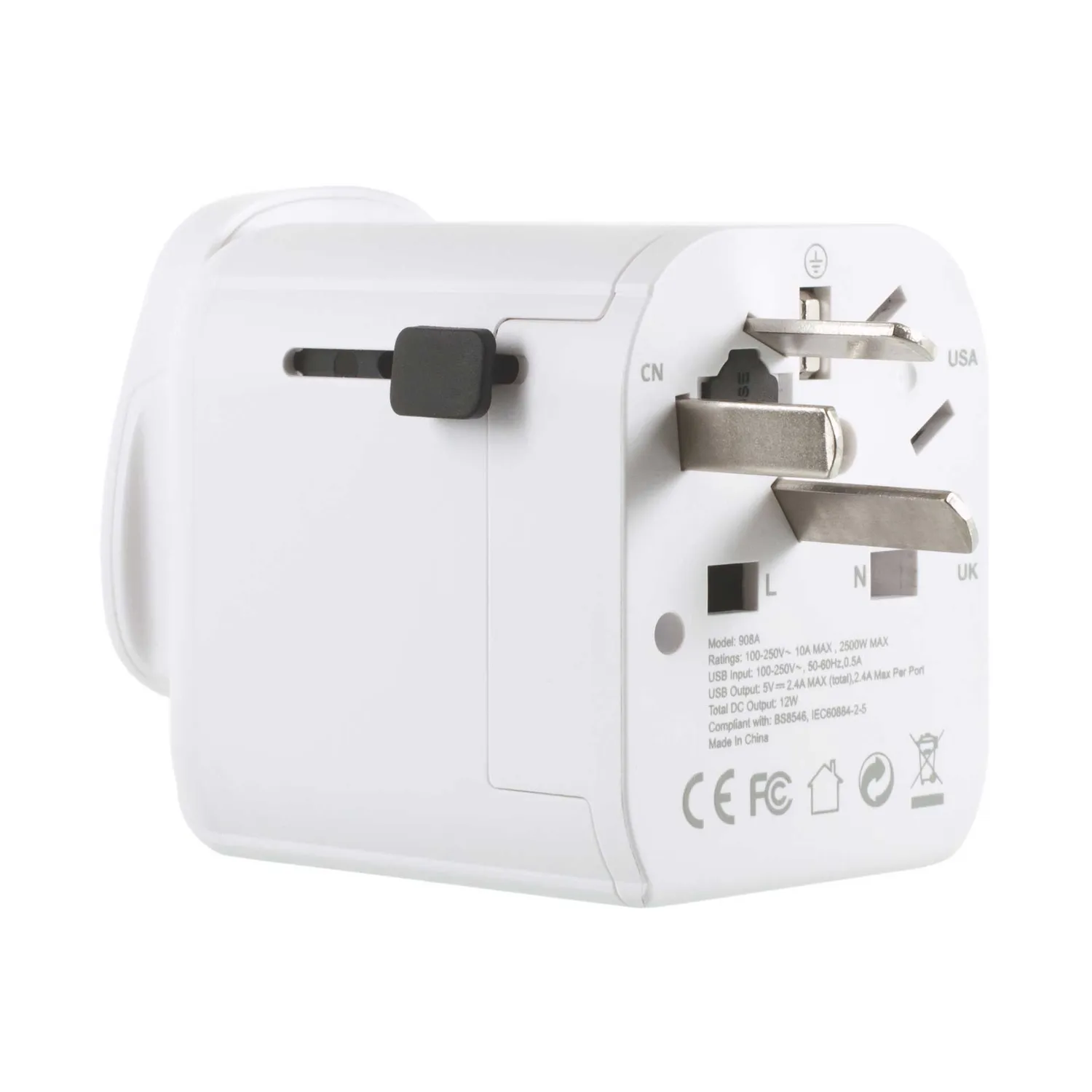 Lifeventure World Travel Adapter Reiseadapter universal USB