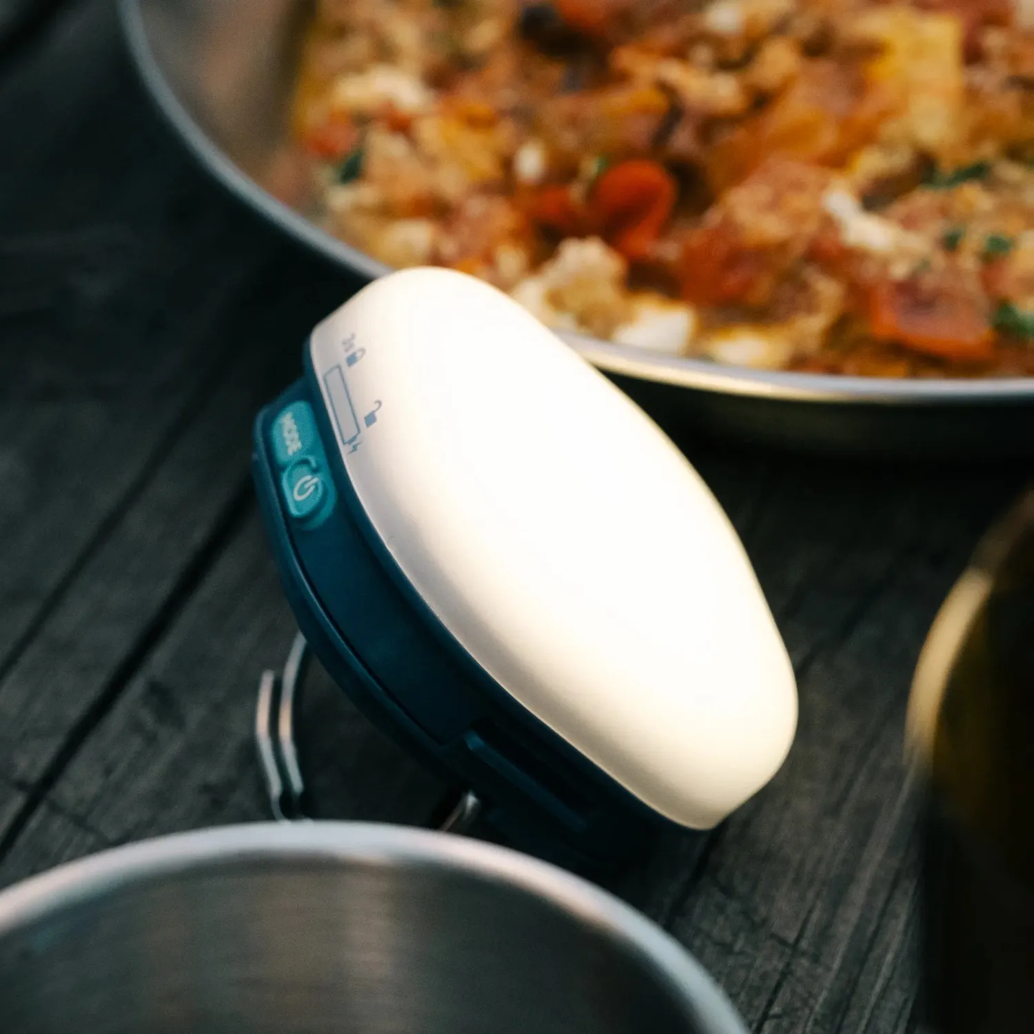 Silva Glow Recharge Campinglampe blau 350 Lumen