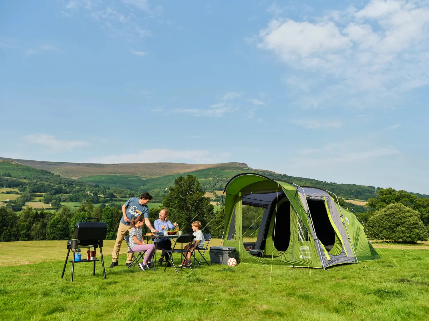 Coleman Oak Canyon 4 Blackout Familienzelt 4P 4500mm