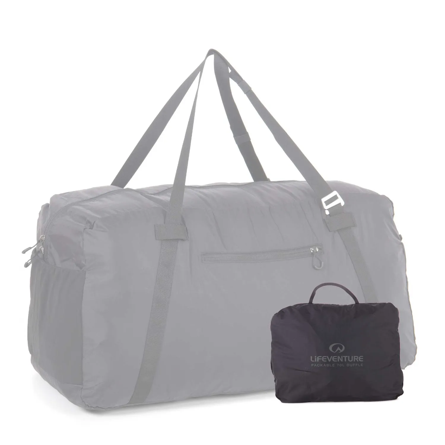 Lifeventure Duffel 70L packbar Rucksackfunktion