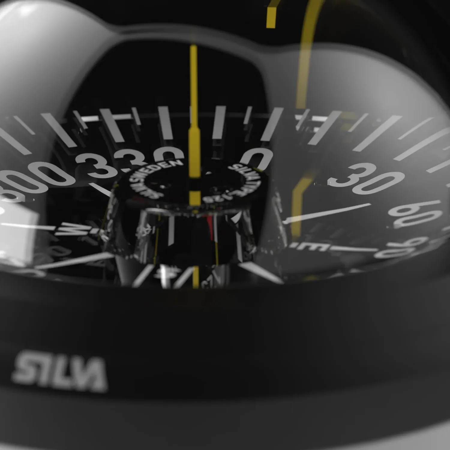Silva 125T Bootskompass Piedestal 125 mm