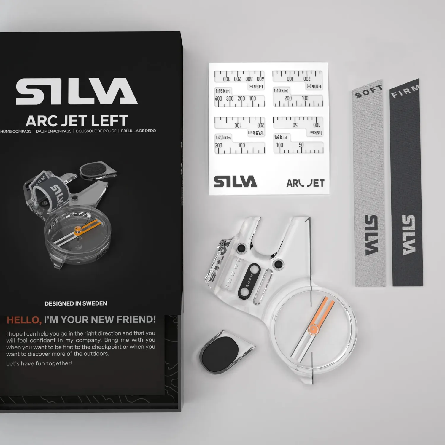 Silva Arc Jet Daumenkompass Jet 2.0 Nadel