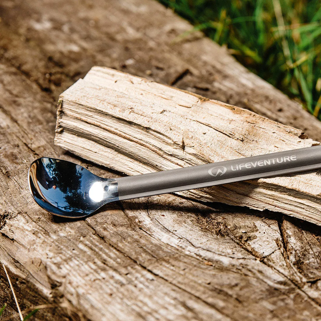 Lifeventure Titanium Spoon Löffel lang Titan
