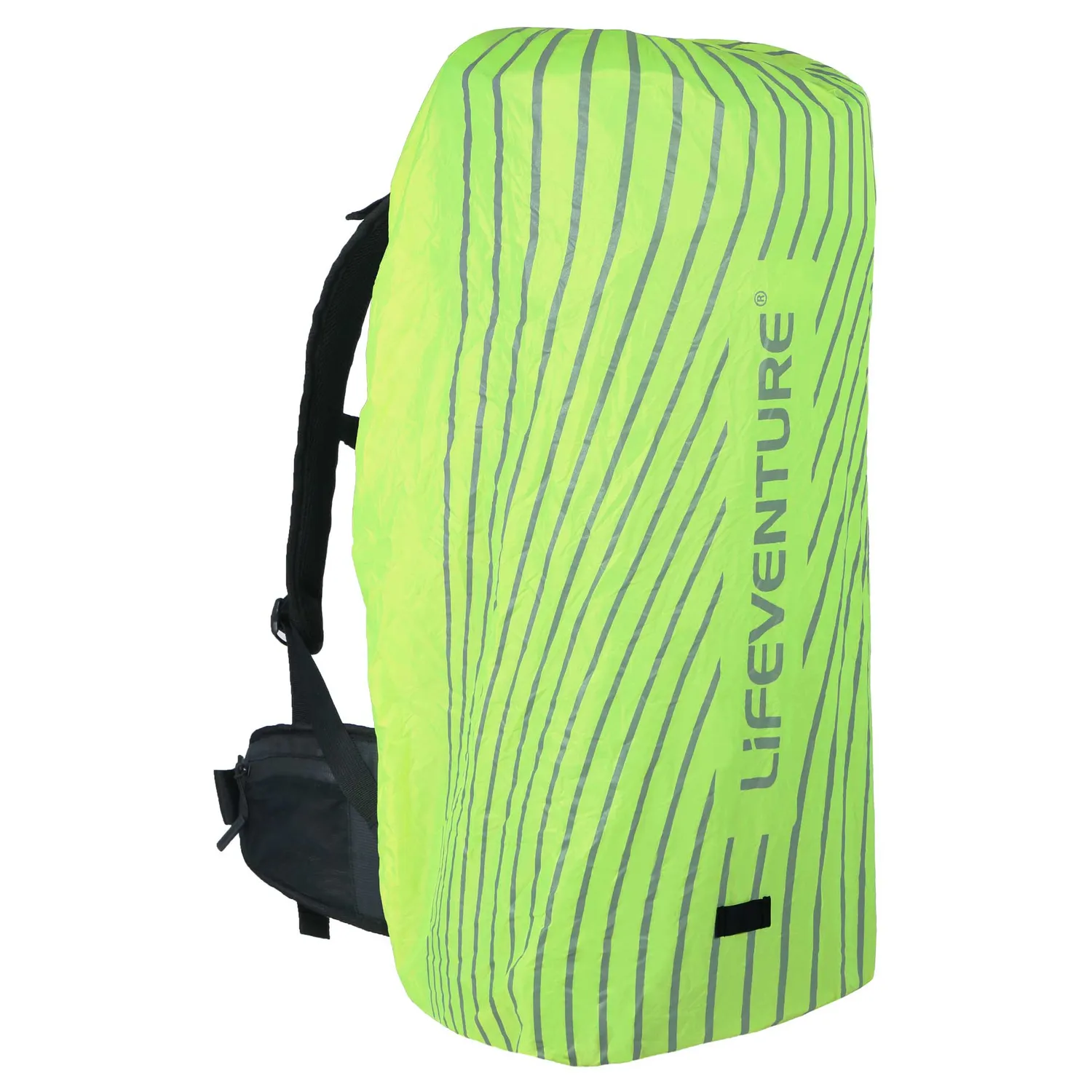 Lifeventure Rucksack-Regenhülle 65L reflektierend